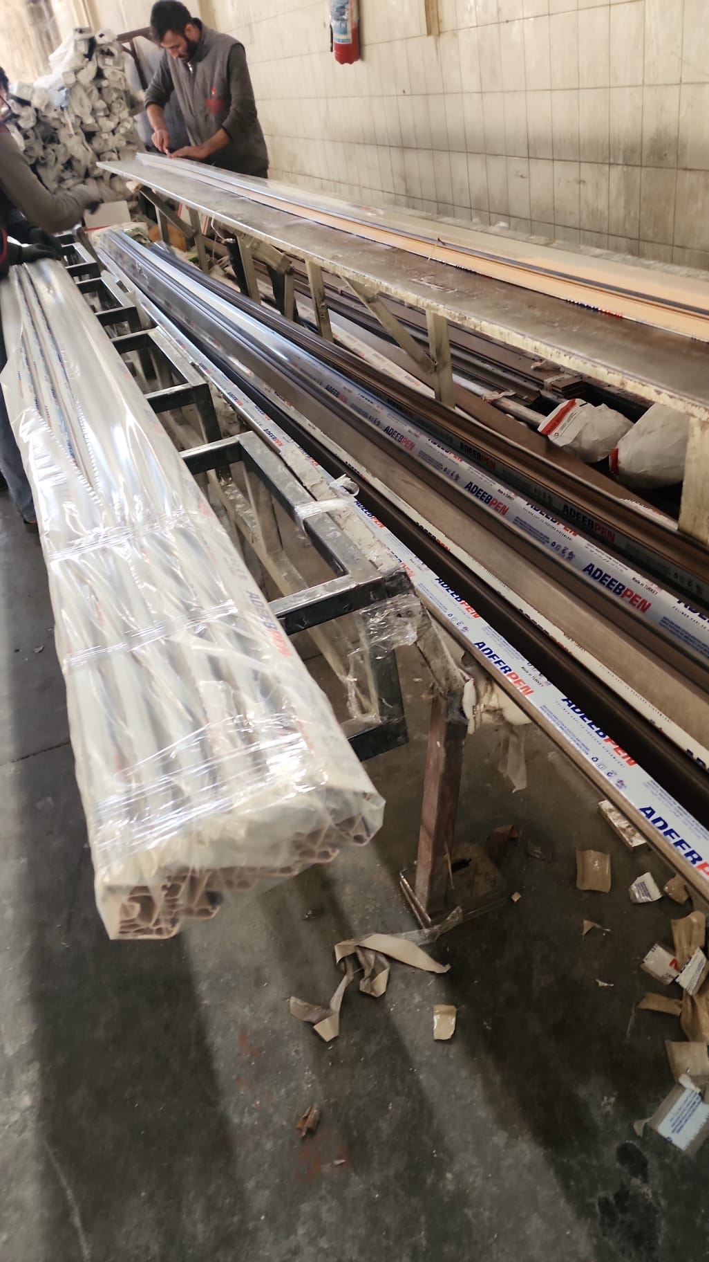 تجهيز داخل الورشة